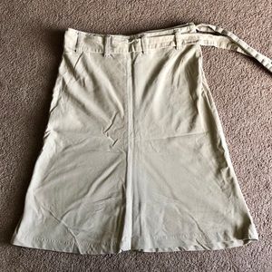 Banana Republic Cotton Corduroy Skirt